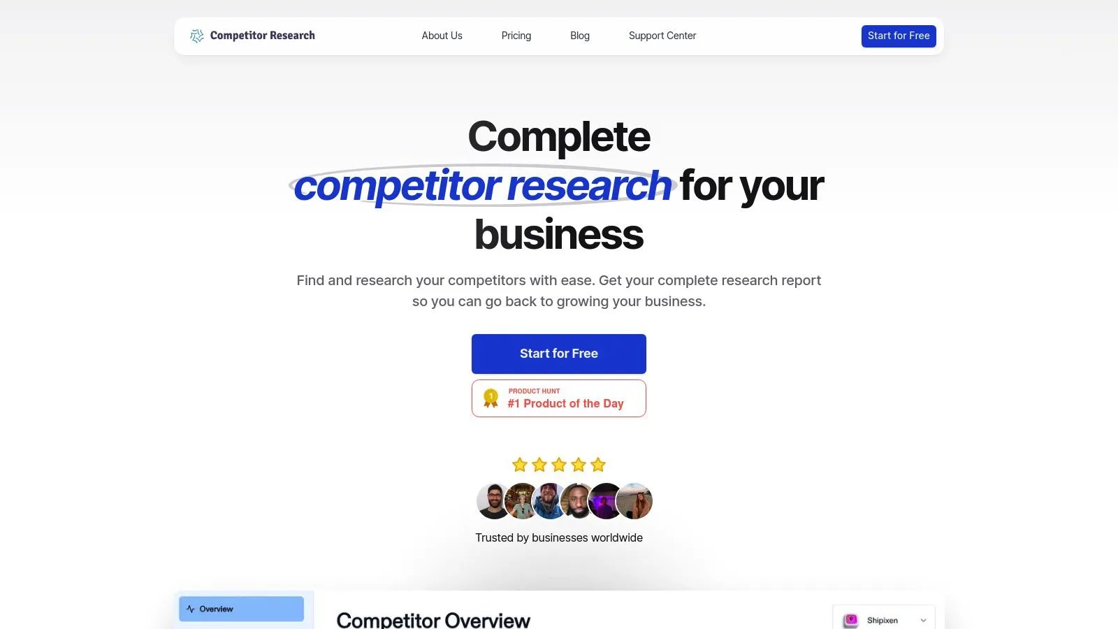 Competitor Research