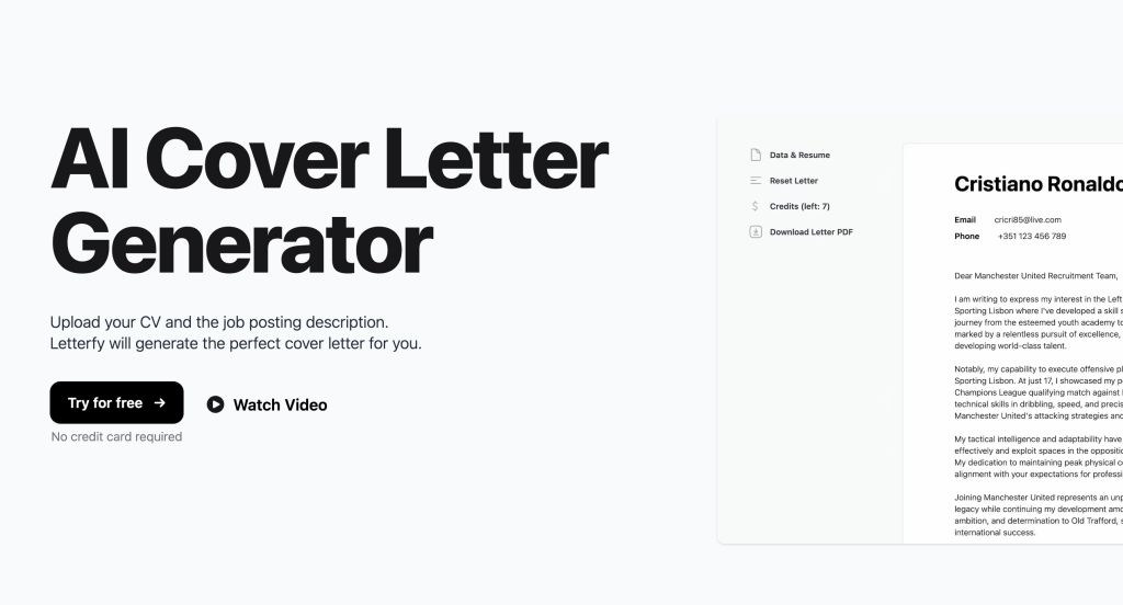 Letterfy