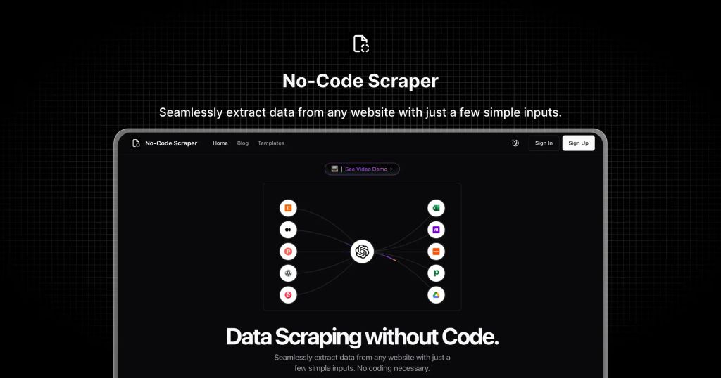 No-Code Scraper